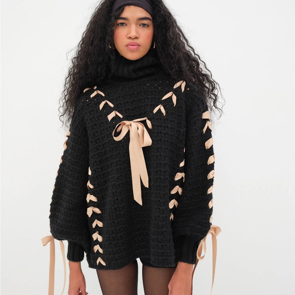 for love and lemons liberty oversized sweater